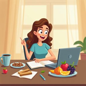 Boosting Energy with Healthy Desk Snacks: Quick, Nutritious Options for a Productive Workday healthy lunch ideas for desk jobs Top brain-boosting foods for work