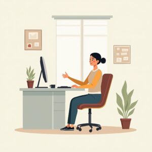 How to Release Tension While Sitting All Day: Simple Exercises to Relax and Re-energize