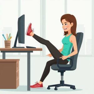 Office-Friendly Leg Workouts to Strengthen Your Lower Body While Sitting at Your Desk