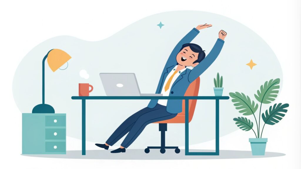 Revamp Your Routine Innovative Desk Workout Routines Unleashed stretches to improve posture at work