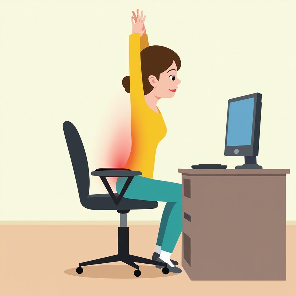 Simple Stretches to Relieve Back Pain at Work and Improve Comfort Workout for Sedentary Lifestyle